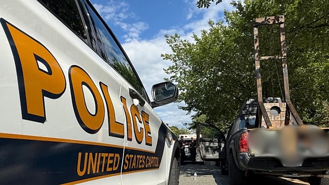 US police arrest driver transporting guillotine in truck in Washington