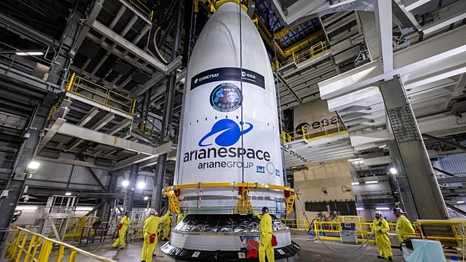 Inside Kourou: how a satellite is readied to watch Europe's skies and prevent natural disasters
