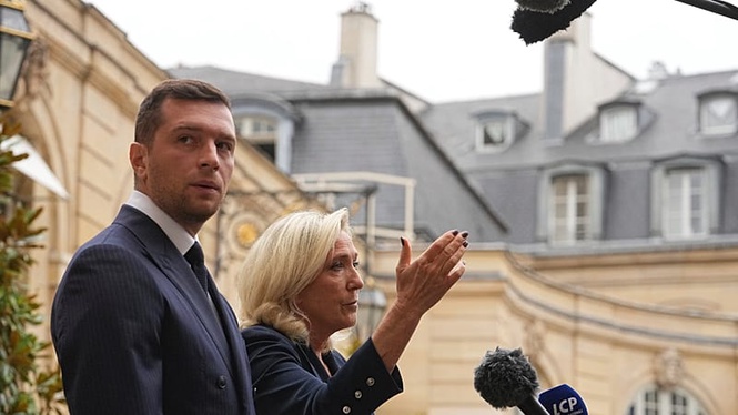 AfD victory exposes divisions in France’s far-right as National Rally stays silent