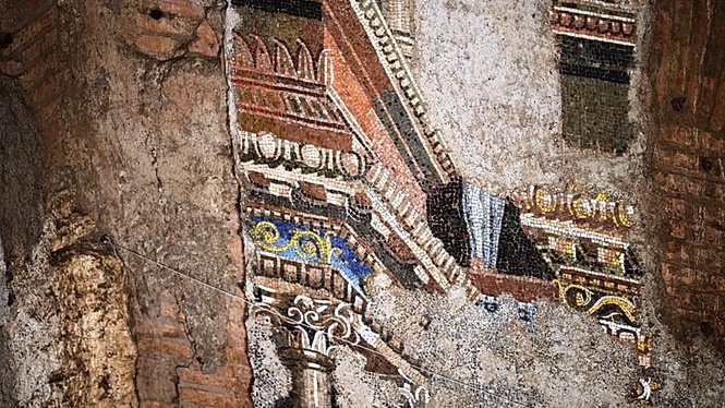 Roman revelation: Biggest ancient monumental wall mosaic unveiled after 2,000 years