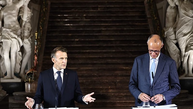 France and Germany struggle to get their act together on European defence
