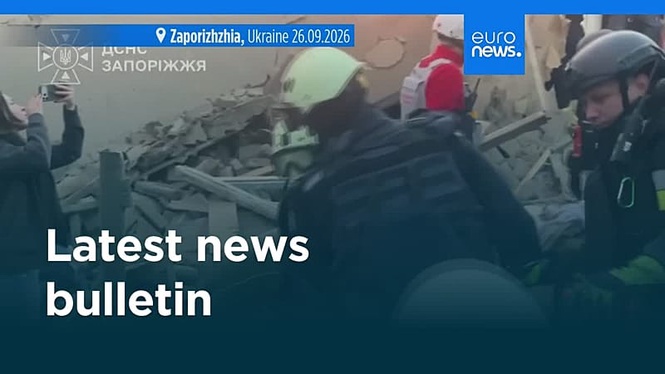 Latest news bulletin | September 26th, 2026 – Evening