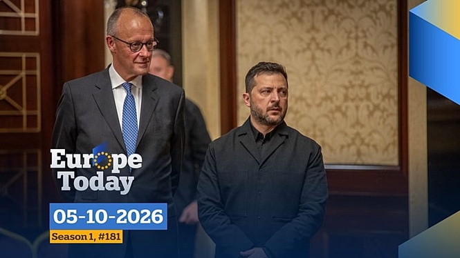 Europe Today: Russia hits Kyiv as Merz visits; Bolsonaro wins Brazil's first round election
