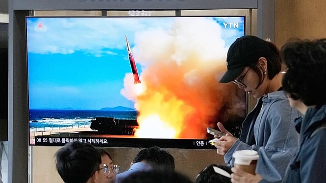 North Korea fires intermediate-range missile, claiming evasive flight and AI features