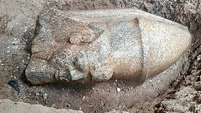 Egyptian cucumber farmer helps archaeologists find giant Ramses II statue fragments