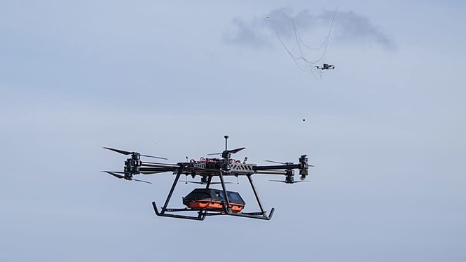 Ukraine unveils flying ambulance drone that could save lives in minutes