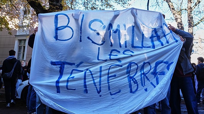 ‘Bismillah, c’est les ténèbres’: What does the French student protest slogan mean?