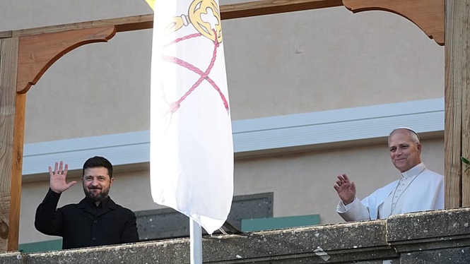 Pope Leo XIV holds call with Zelenskyy, Vatican says