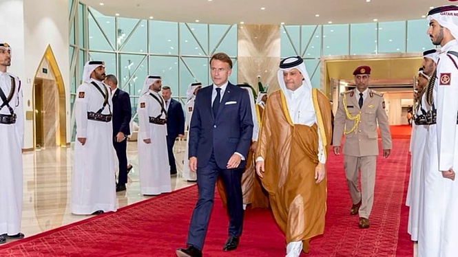 France's Macron begins state visit to Qatar as part of wider Gulf tour