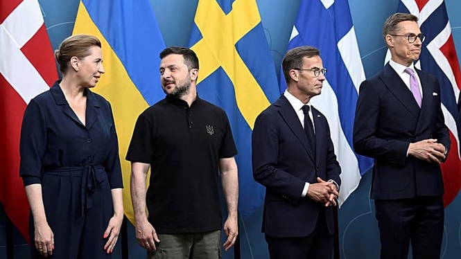 Putin call pits Finland and Norway against Denmark and Sweden