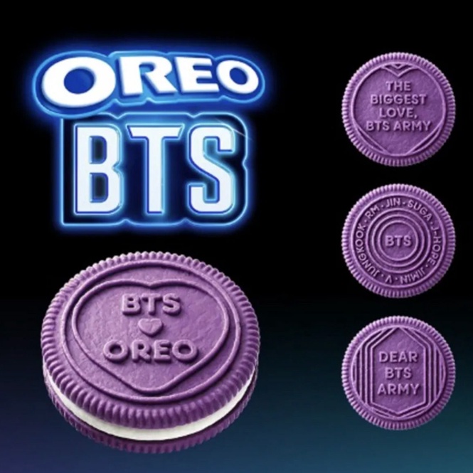BTS limited Oreo cookie release