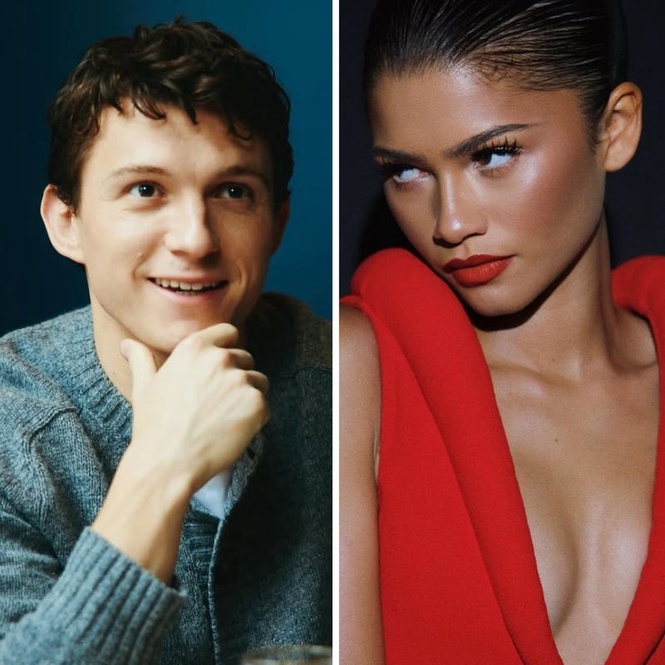 tom holland and zendaya moments