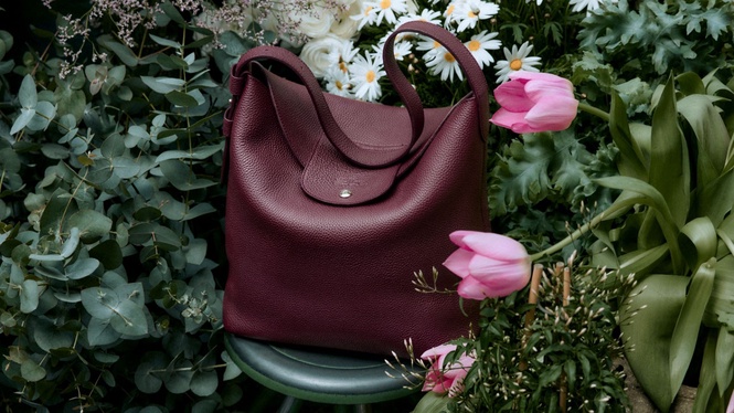 Image from: Le Cadence is Longchamp’s new timeless all-day companion