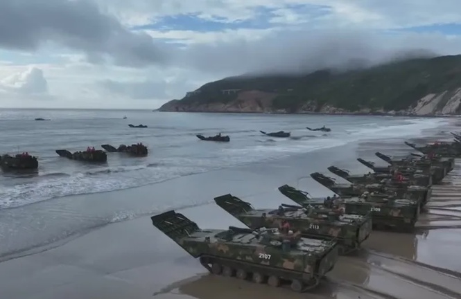 Image from: Five PLA Firing Zones, None Near Taiwan: The Closest Is 278 km Out
