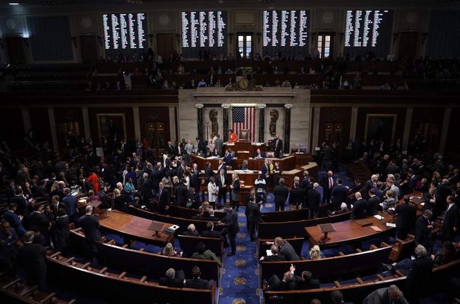 Image from: US House passes war powers resolution to block further Iran strikes in blow to Donald Trump