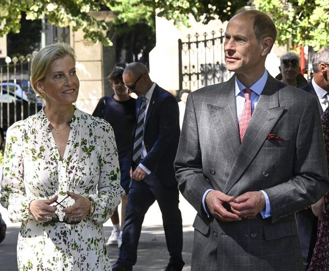 Image from: Prince Edward and Sophie end three-day international tour with traditional ceremony in Portugal