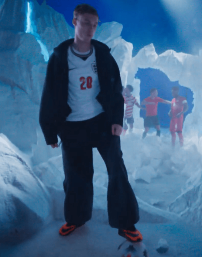 Image from: Awkward moment England star is featured in Nike World Cup advert despite not being in squad