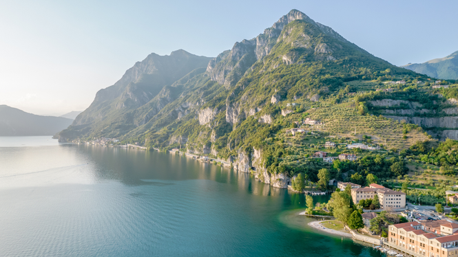 Image from: In Europe, this hidden lake in the Italian Alps is a dream destination for hikers and relaxation seekers