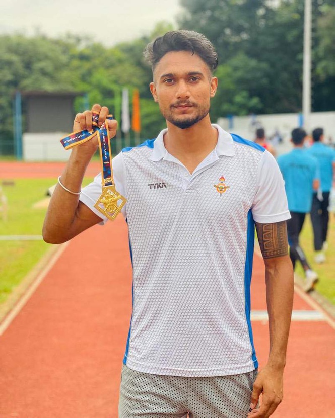 Image from: 100m sprinter Harjit clocks impressive 10.21 at state meet