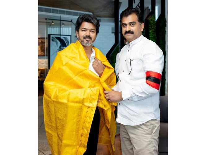 Image from: Trichy MP Durai Vaiko meets Tamil Nadu CM Vijay, submits development proposals