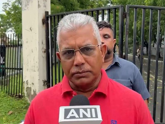 Image from: "Sooner TMC ends, better it is": West Bengal Minister Dilip Ghosh