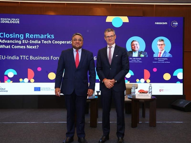 Image from: India, EU host first tech business forum to strengthen digital, trade cooperation