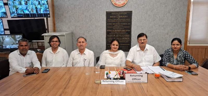 Image from: Despite directions of Bar Council of India, Hisar District Bar Association to go ahead with the election process