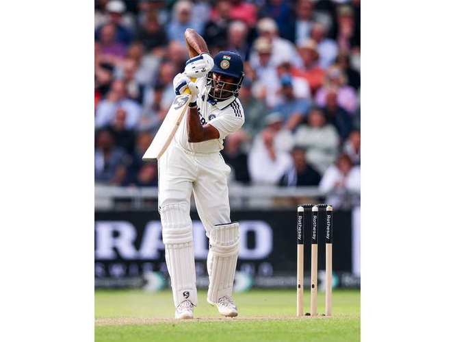 Image from: "Still believe he has not got a fair chance": Gambhir confirms Sudharsan will bat at three in IND-AFG Test