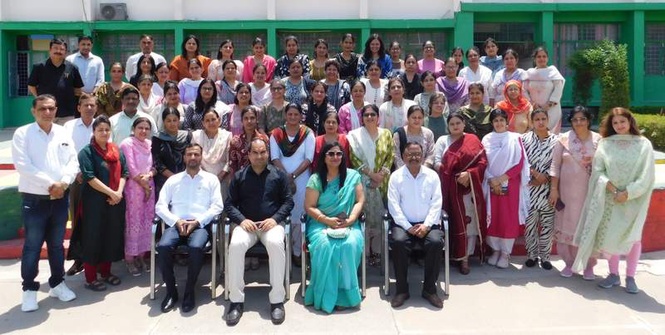 Image from: Seminar on “Happy Classroom” organised at Jind school