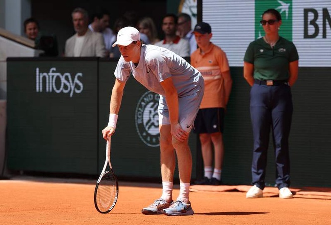 Image from: Andre Agassi raises fair question about Jannik Sinner after Roland Garros defeat