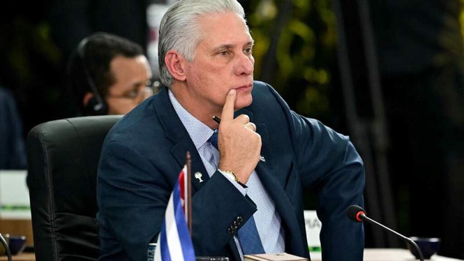 Image from: US sanctions Cuban president, Castro relatives in latest pressure campaign