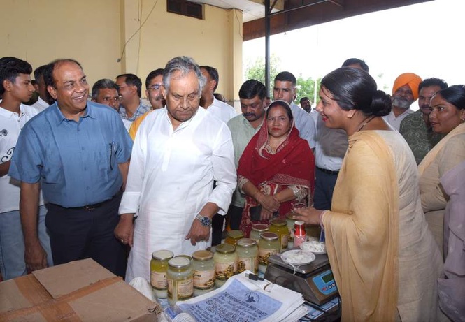 Image from: Union MoS Thakur says ‘cancer train’ a wake-up call for agri community in Haryana