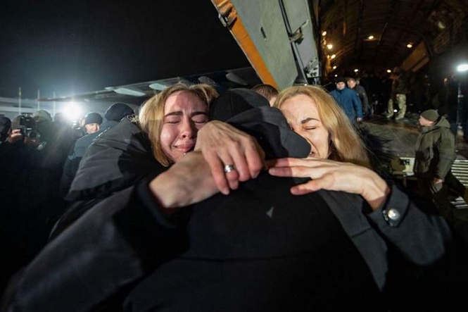 Image from: Russia and Ukraine swap 185 prisoners