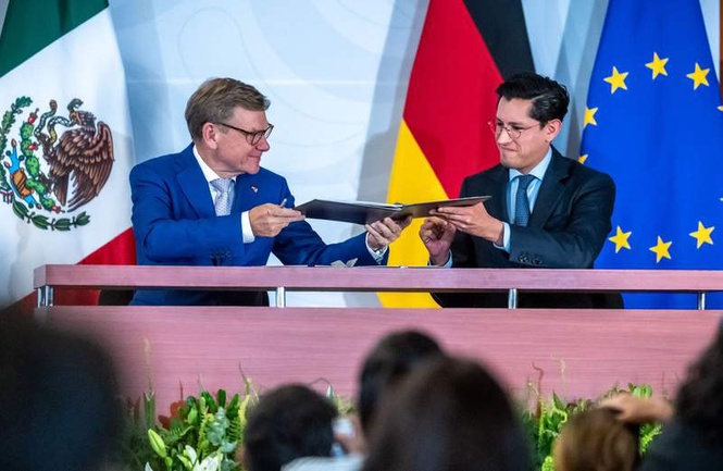 Image from: Germany and Mexico aim to combat drug cartels, says Wadephul