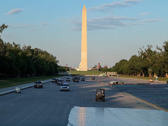 Image from: Yoga at Lincoln Memorial: Indian Embassy brings International Day of Yoga 2026 to iconic US landmark