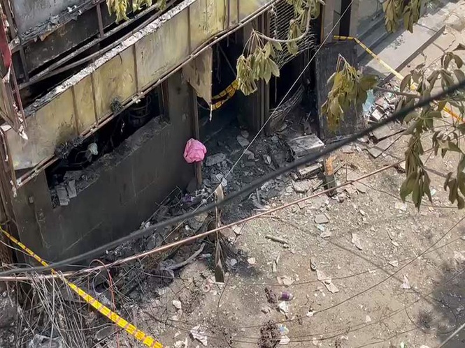 Image from: Malviya Nagar fire: 13 foreign nationals among 15 undergoing treatment at Max Hospital