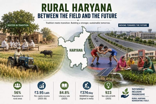 Image from: Rural Haryana at a crossroads: Balancing prosperity, sustainability & social change