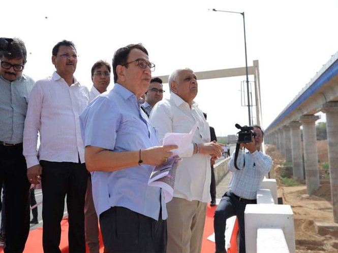 Image from: Gujarat: CM conducts site visit to review progress of key ongoing development projects in state