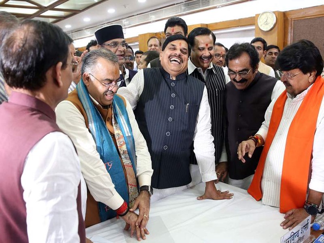 Image from: BJP, Congress gear up for Rajya Sabha elections as key leaders file nominations ahead of June 8 deadline
