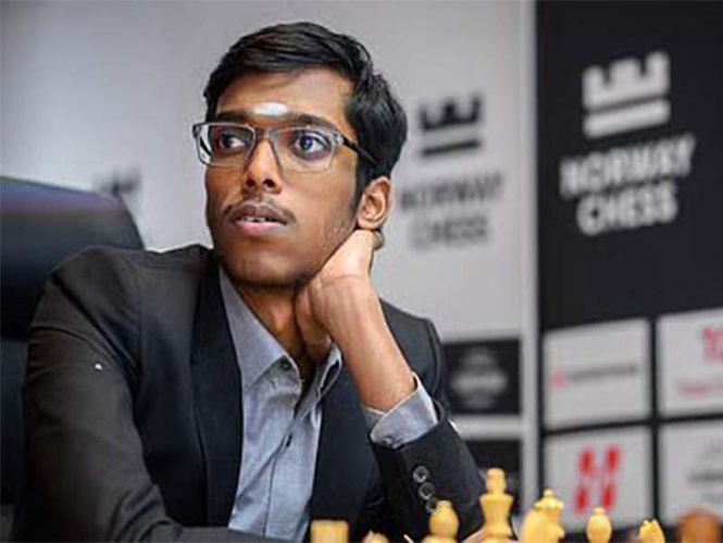 Image from: Mallikarjun Kharge, MEA spokesperson Randhir Jaiswal congratulate Praggnanandhaa on Norway Chess win
