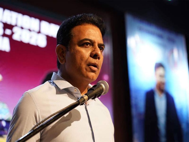 Image from: KCR will return to power in 2028, BRS alone has vision for Telangana: KTR