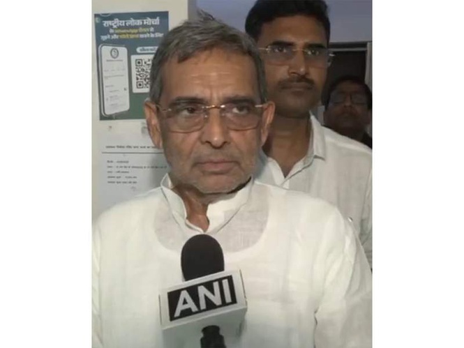 Image from: No confusion that NDA will win: Rashtriya Lok Morcha chief Upendra Kushwaha on Bihar MLC polls