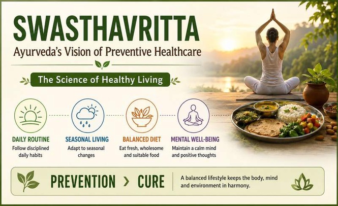 Image from: Swasthavritta: Ayurveda’s vision of preventive healthcare for a healthy society