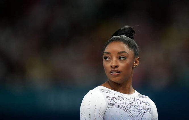 Image from: Gymnastics star Biles was 'almost dying' with undisclosed condition