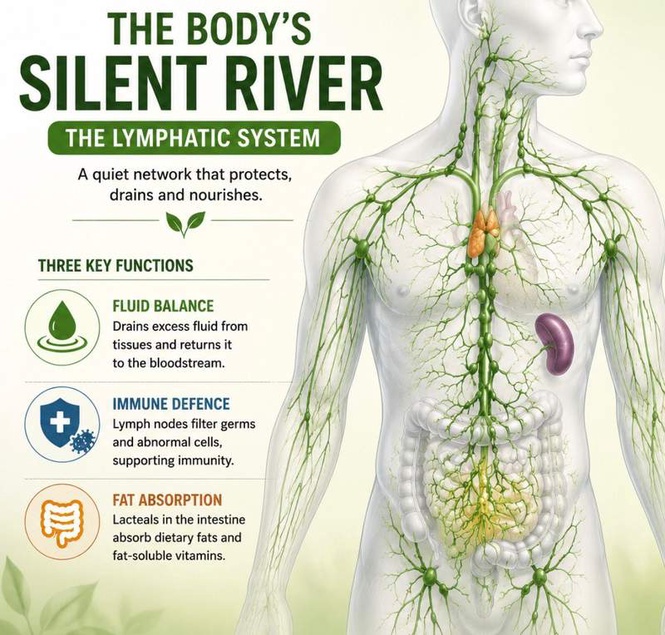 Image from: The body’s silent river: Understanding the lymphatic system