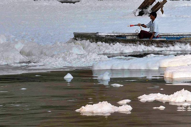 Image from: Delhi CM Rekha Gupta to lead Yamuna cleaning drive on June 14