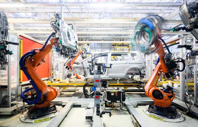 Image from: German factory orders decline in April