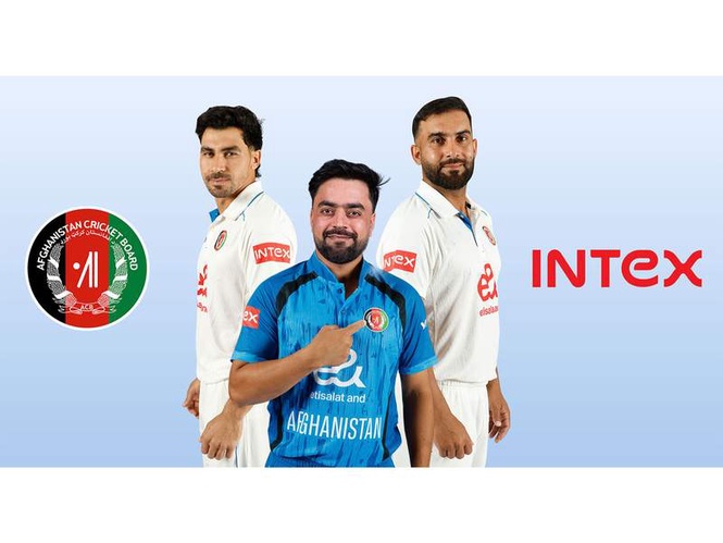 Image from: Intex Partners Afghanistan Men’s Cricket Team as Associate Sponsor for India Tour 2026