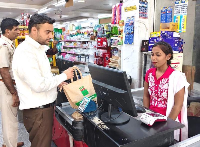 Image from: Bahadurgarh MC launches ‘Green Bells: Ring a Bell’ campaign to cut plastic waste