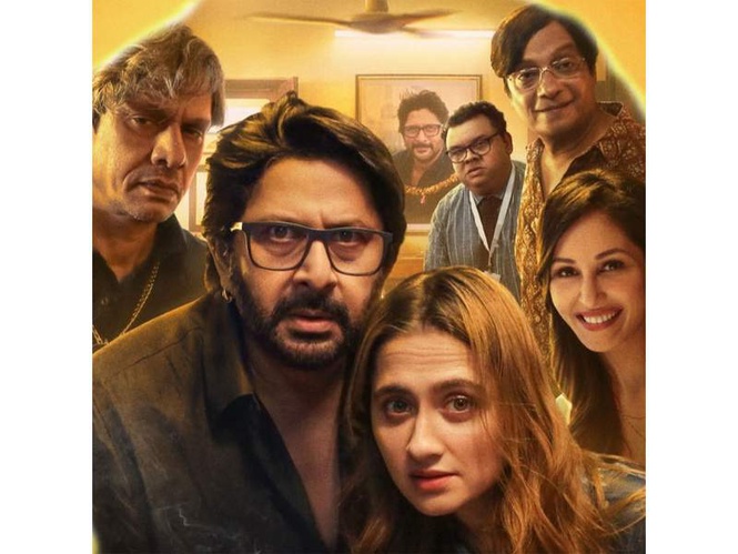 Image from: Arshad Warsi set to take on double role for dark comedy crime thriller 'Jeevan Bheema Yojana'